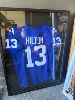 Signed TY Hilton Colts Jersey