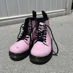 Kids Size 8 Pink Dr. Martens