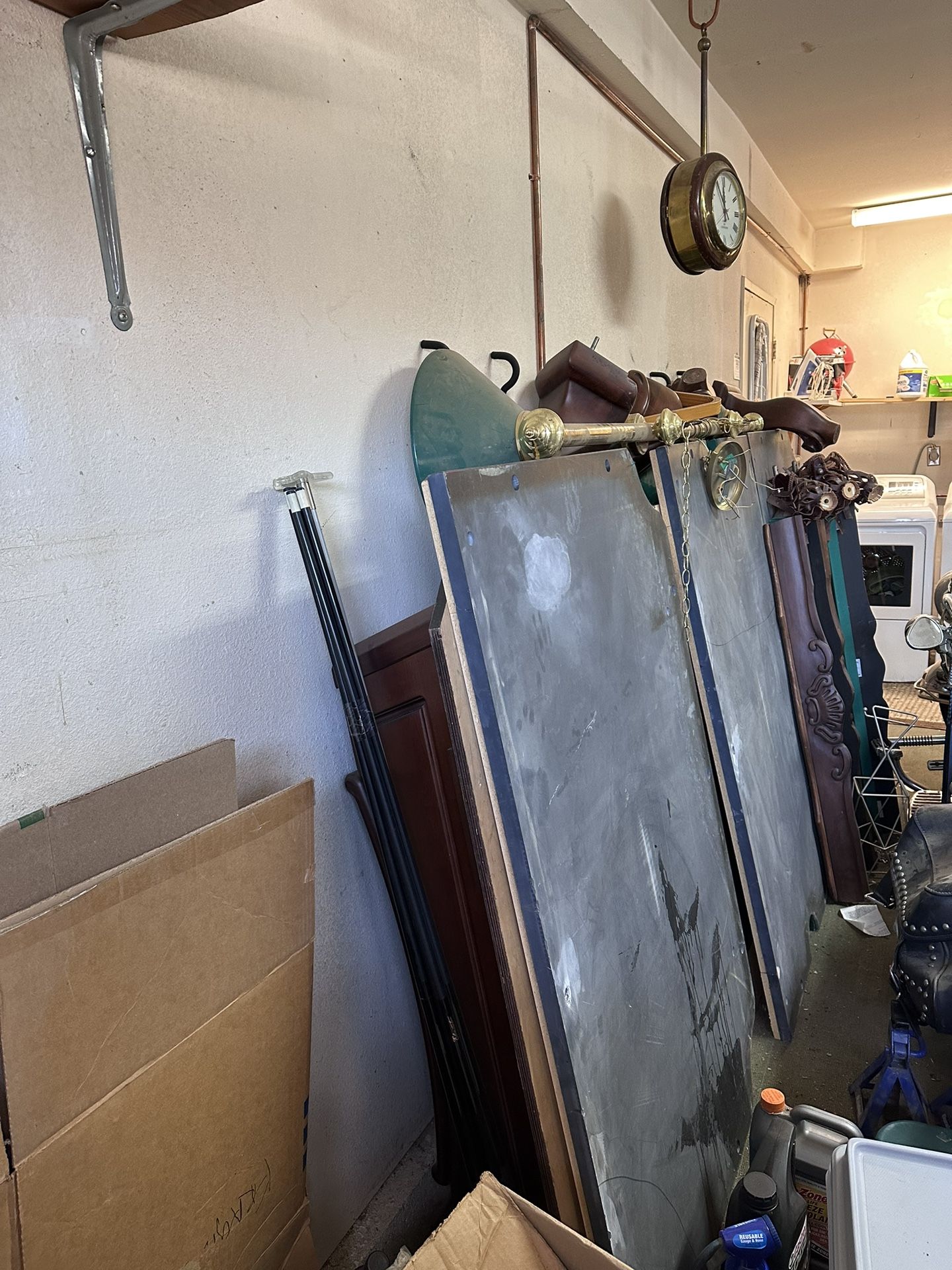 Looking to trade pool table, washer, and dryer and some cash for a golf cart