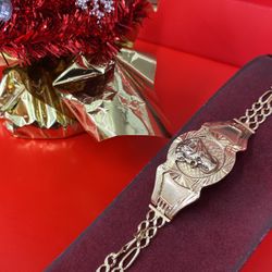 Religious Bracelet 14k Gold 