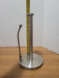 Polder Single-Tear Paper Towel Holder stainless steel  heavy