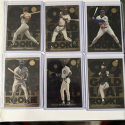 1994 Gold Leaf Rookies Extremely Rare You Don’t See These Too Often