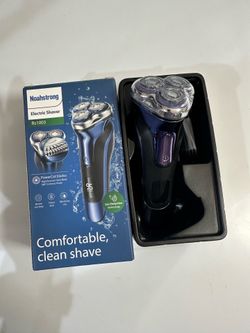 Electric Razor for Men, Rotary Shaver with 3 Floating Heads