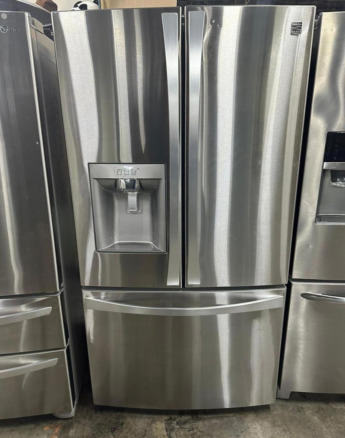 LG French Door Refrigerator - Stainless Steel, Ice Maker