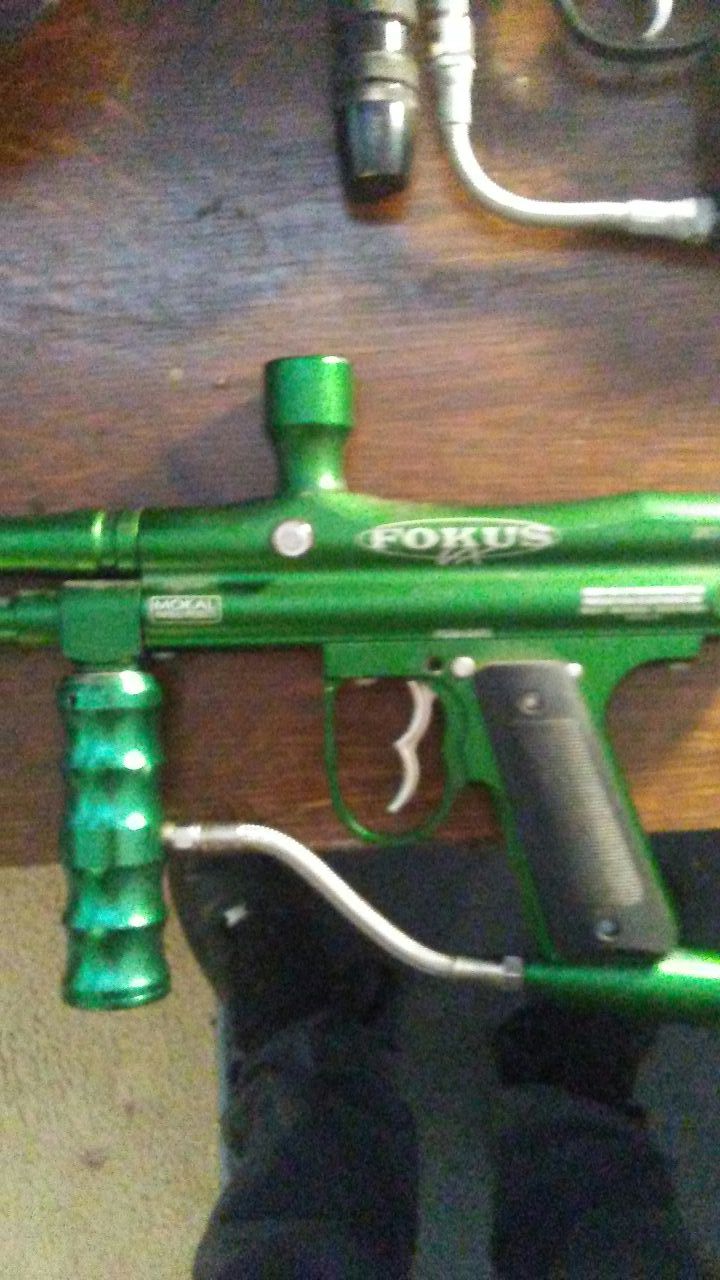 Mokal focus vx 2k3 and spyder sonix pro with tank