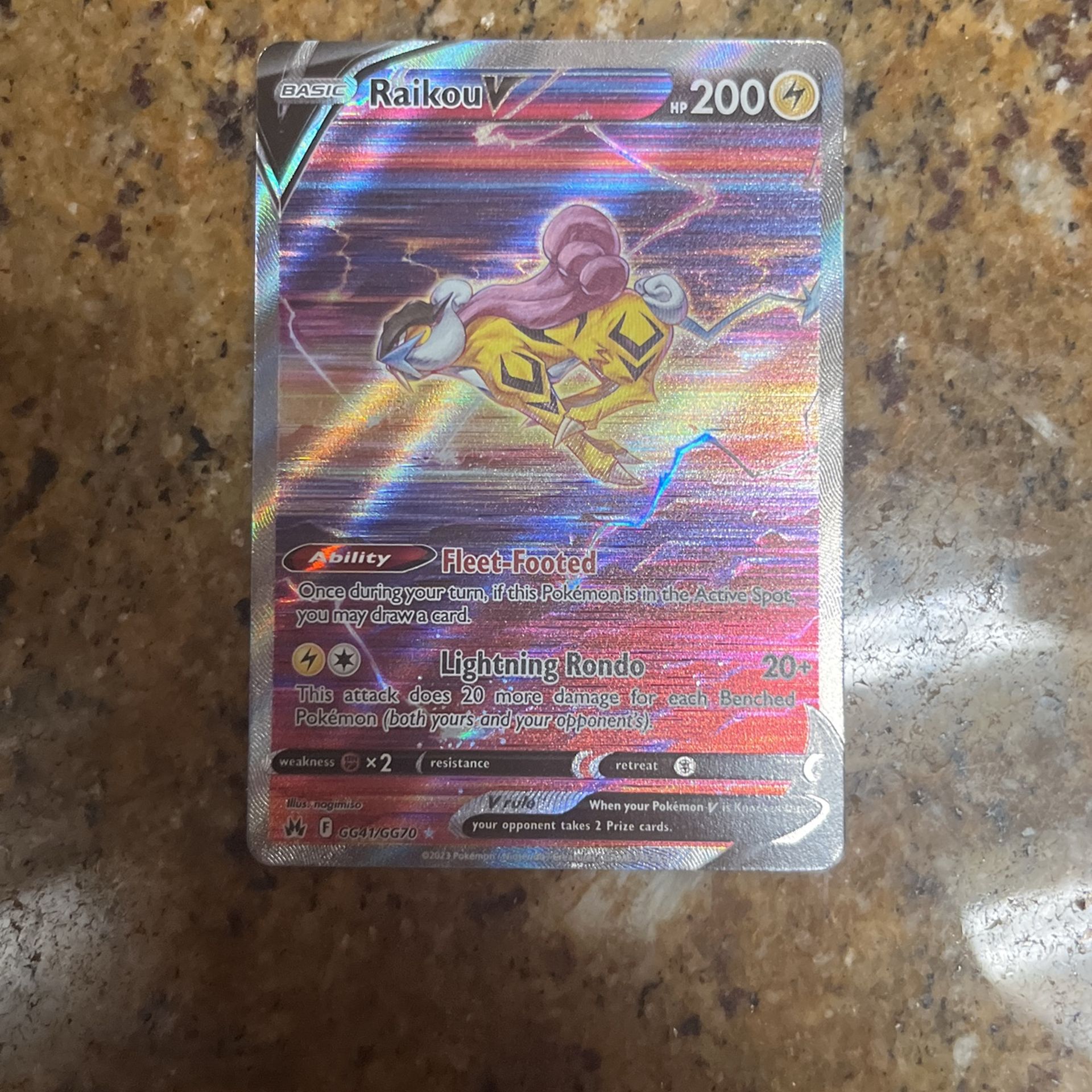 raikou v crown zenith 2023