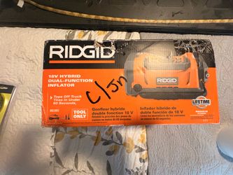 RIDGID 18V Hybrid Dual-Function Inflator