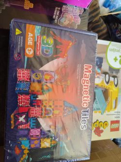Magnetic tiles 54 pieces