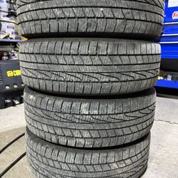 (4) - 225/65/17 Goodyear Assurance WeatherReady All Weather Tires
