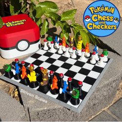 Pokémon Chess/Checkers Set