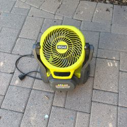 Ryobi Bucket Fan Mister 