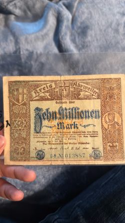 1923 German reichmark