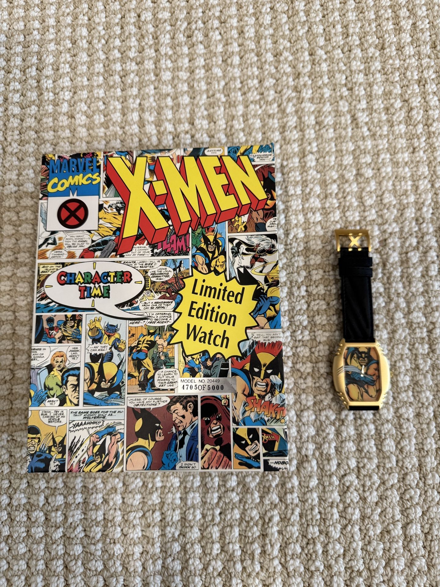 1993 Vintage X-men Wolverine Watch Brand New!