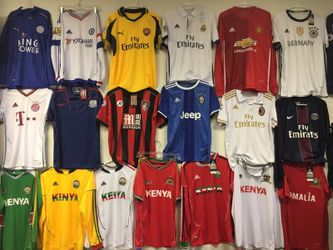 Soccer jerseys