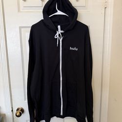 Hulu Bella Canvas Black Zip Hoodie  Black  Promo Employee City Size XXL New .