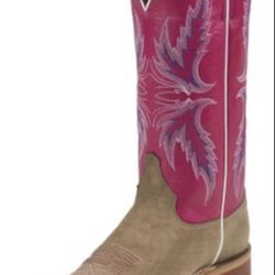 7.5 Leather Justins Cowgirl Boots