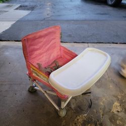 Kids Portable Chair With Tray