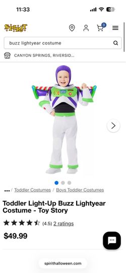 Spirt Halloween Buzz lightyear