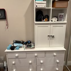 Pottery Barn White Dresser