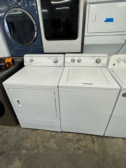 Used SpeedQueen Washer and Gas Dryer Top Load