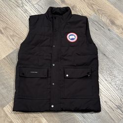 CANADA GOOSE MENS BLACK VEST XL