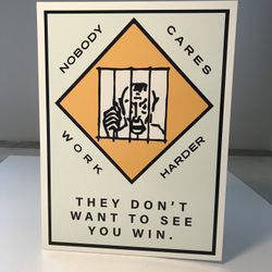 Monopoly Motivation Ikonick Poster Board Supreme KAWS Off White