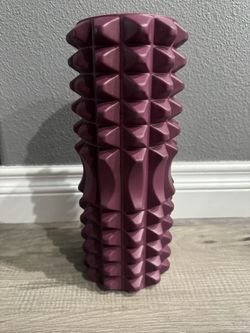 Purple foam roller