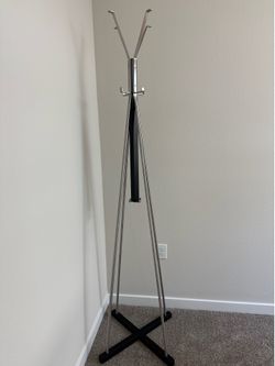 Tall metal hanger