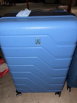 Checked suitcase