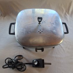 Mid-Century vintage electric fry pan