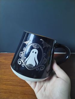 Ghost With Little Bats Coffee Mug