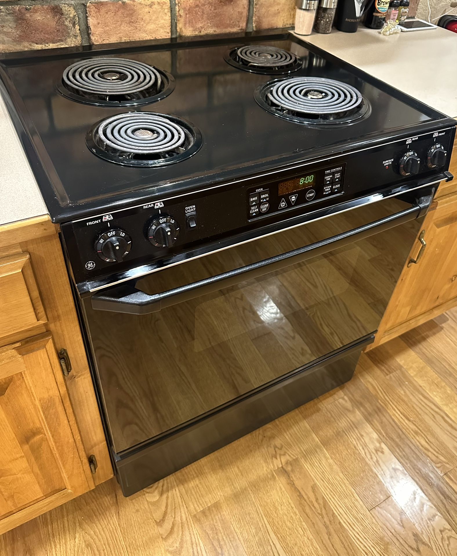 GE Electric Slide In Stove