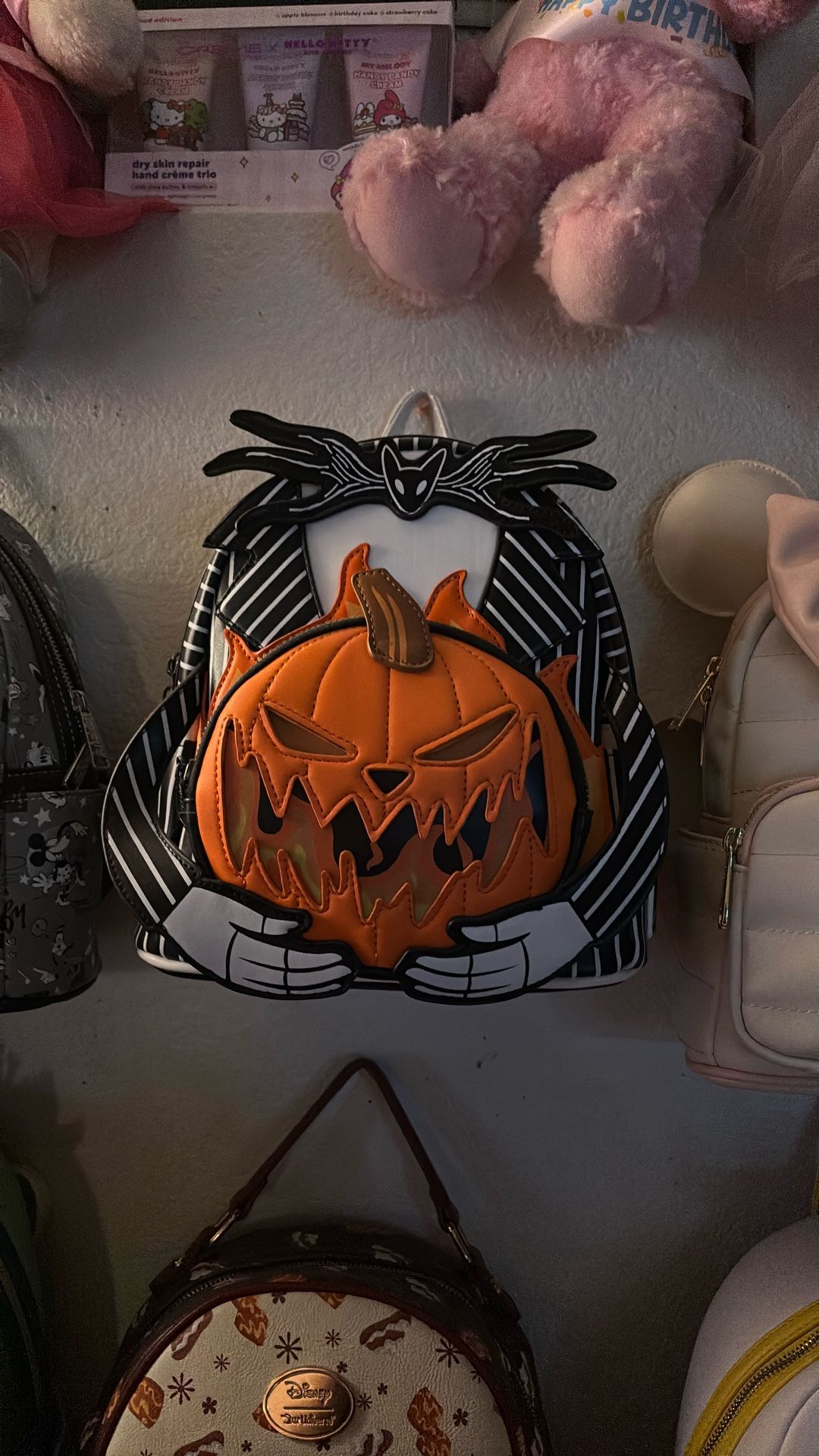 jack Skellington Pumpkin Loungefly Backpack
