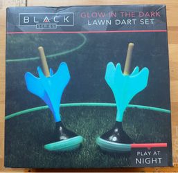 Black Series Glow In The Dark Lawn Dart Set