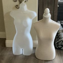 Set Of 2 Display Mannequins