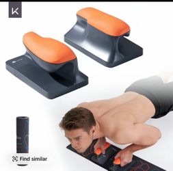 Keep Ergonomic Push-Up Stands With Training Mat Set