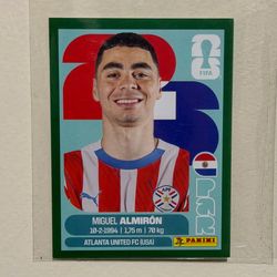 Miguel Almirón (GREEN) Panini Sticker FIFA World Cup 2026