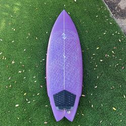 5’7 Bing Twin Fin Short Board