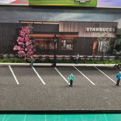 Starbucks Diorama 