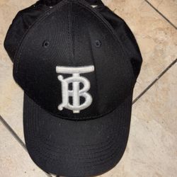 Burberry Baseball Cap Black & White
