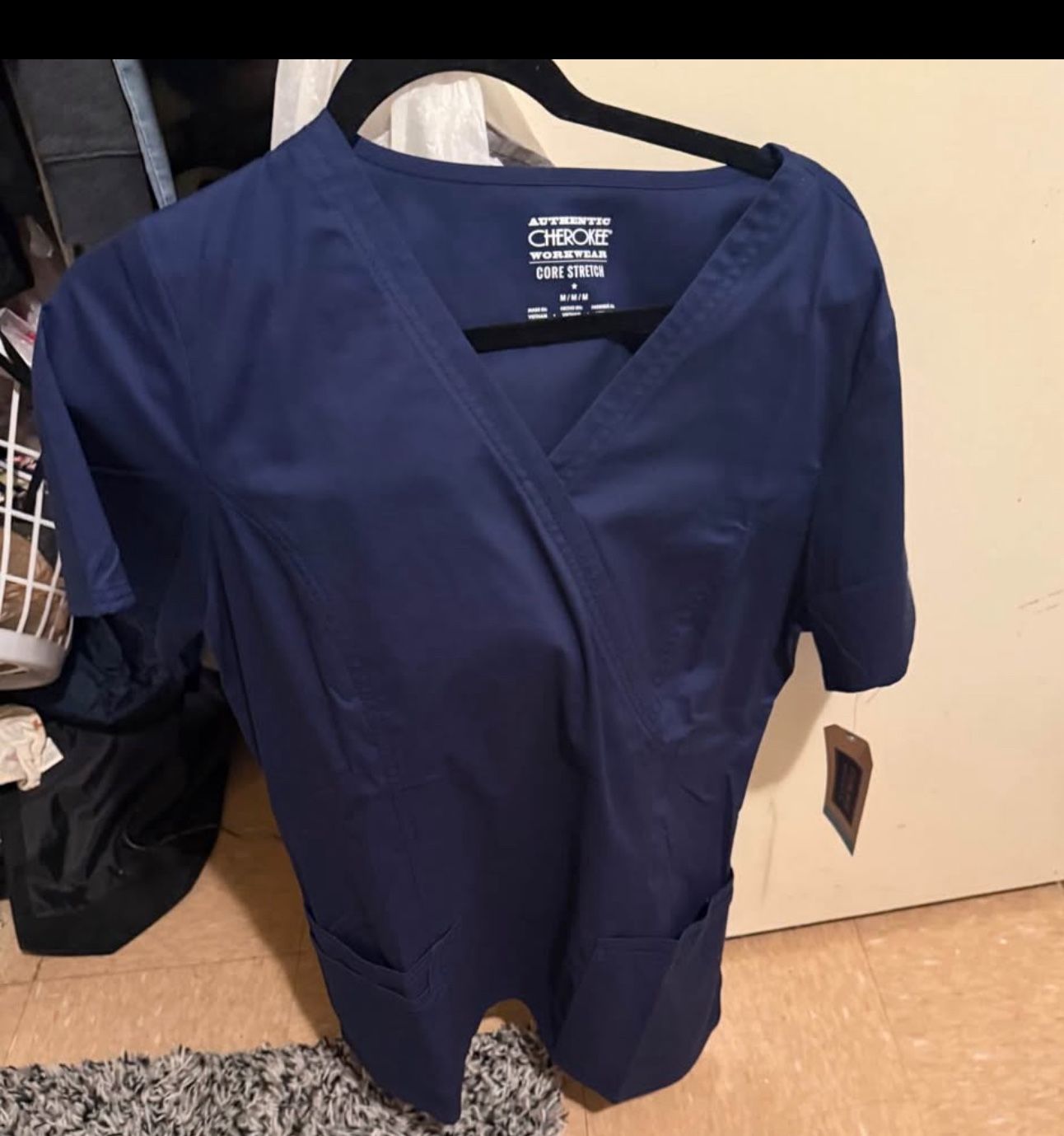 Blue Scrub Shirt
