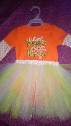 24 months handmade onsie tulle dress