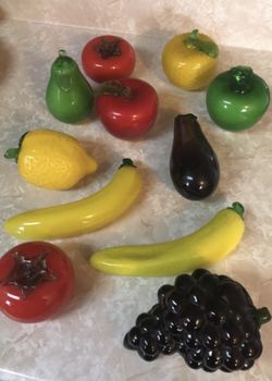 Glass fruit
