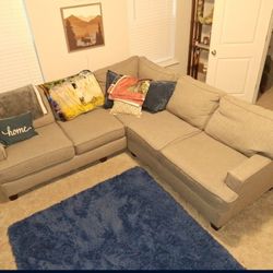 Grey Sectional Couch 