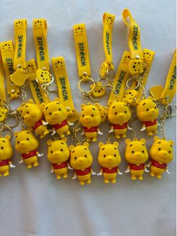 Winnie keychain bundle 12 pcs