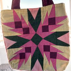 Beautiful Handmade Quilted Tote Bag