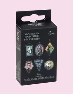 Sealed Loungefly Nightmare Before Christmas Portrait Blind Box Enamel Pin