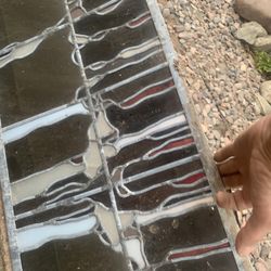 Antique Stained Glass Panels 
