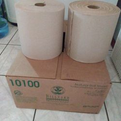 Caja de bolsa  Y Caja De Servilletas con 6 Rollos