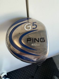 Ping G5 460cc Titanium Golf Driver 10.5°